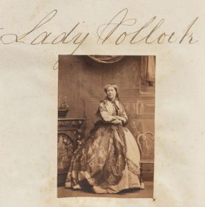 Photograph of Lady Pollock 1865 National Portrait Gallery London